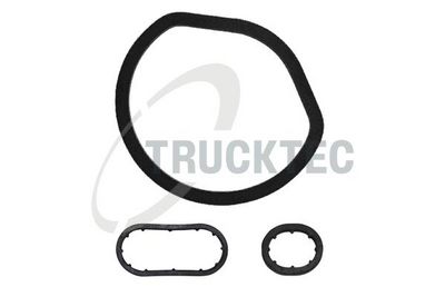 Blīvju komplekts, Eļļas radiators TRUCKTEC AUTOMOTIVE 02.43.301
