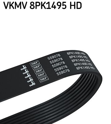 Ķīļrievu siksna SKF VKMV 8PK1495 HD