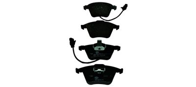 Комплект тормозных колодок, дисковый тормоз HELLA 8DB 355 011-711