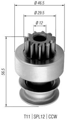 Zobrats, Starteris MAGNETI MARELLI 940113020382