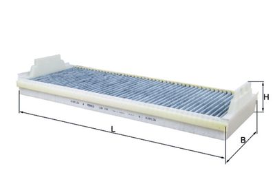 Filtrs, Salona telpas gaiss MAHLE LAK 154