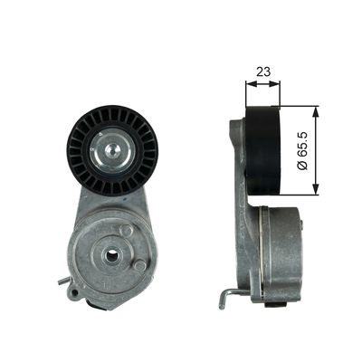 Siksnas spriegotājs, Ķīļsiksna GATES T39346