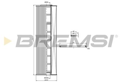 Масляный фильтр BREMSI FL1735