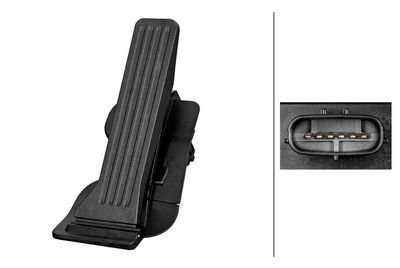 Датчик, положение педали акселератора HELLA 6PV 312 041-221