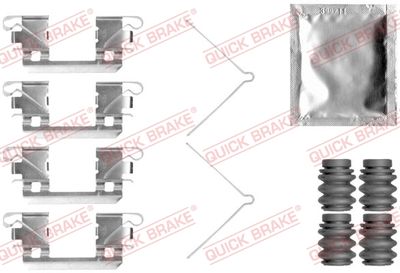 Piederumu komplekts, Disku bremžu uzlikas QUICK BRAKE 109-0113