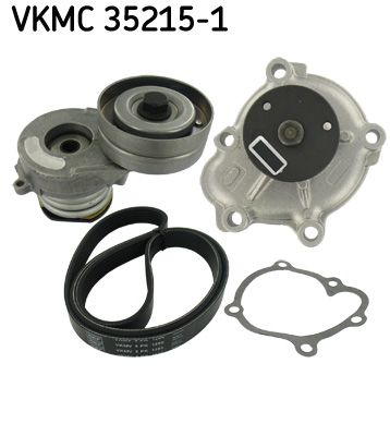 Ūdenssūknis + ķīļrievu siksnas komplekts SKF VKMC 35215-1