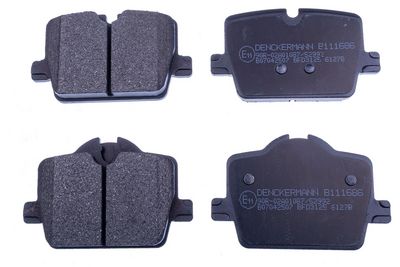 Bremžu uzliku kompl., Disku bremzes DENCKERMANN B111686