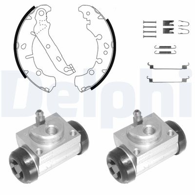 Bremžu loku komplekts DELPHI KP1118
