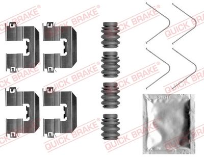 Комплектующие, колодки дискового тормоза QUICK BRAKE 109-0058