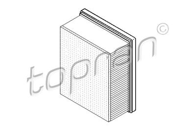 Воздушный фильтр TOPRAN 721 012