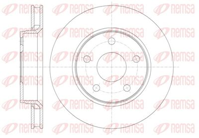 Bremžu diski REMSA 61367.10