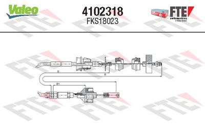 Trose, Sajūga pievads FTE 4102318