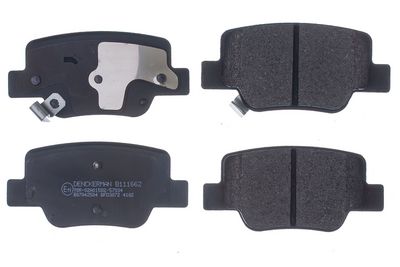 Bremžu uzliku kompl., Disku bremzes DENCKERMANN B111662