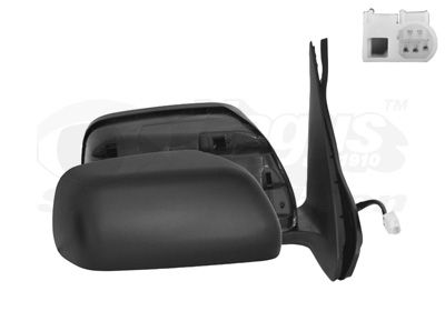 Ārējais atpakaļskata spogulis VAN WEZEL 5250806