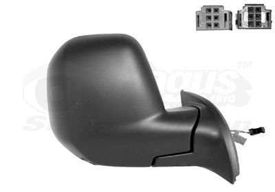 Ārējais atpakaļskata spogulis VAN WEZEL 0905828