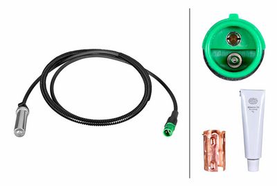 Датчик, частота вращения колеса HELLA 6PU 230 052-181