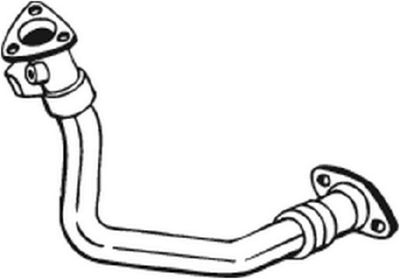Труба выхлопного газа BOSAL 801-125