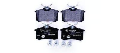 Bremžu uzliku kompl., Disku bremzes HELLA 8DB 355 019-911