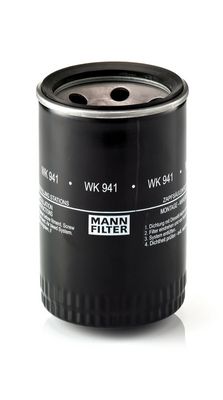 Degvielas filtrs MANN-FILTER WK 941