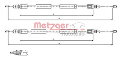 Trose, Stāvbremžu sistēma METZGER 11.6771