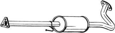 Средний глушитель выхлопных газов BOSAL 278-127
