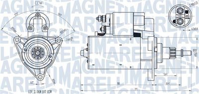Стартер MAGNETI MARELLI 063720598010