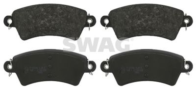 Bremžu uzliku kompl., Disku bremzes SWAG 62 91 6364