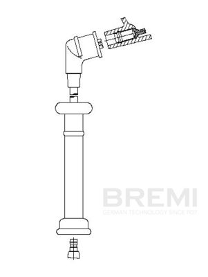 Augstsprieguma vads BREMI 3A33/52