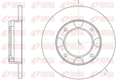 Bremžu diski REMSA 6039.00