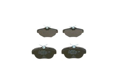 Bremžu uzliku kompl., Disku bremzes BOSCH 0 986 494 243