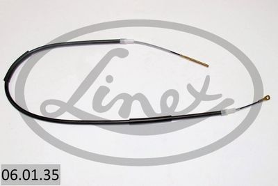 Тросик, cтояночный тормоз LINEX 06.01.35