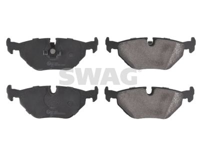 Bremžu uzliku kompl., Disku bremzes SWAG 20 91 6176
