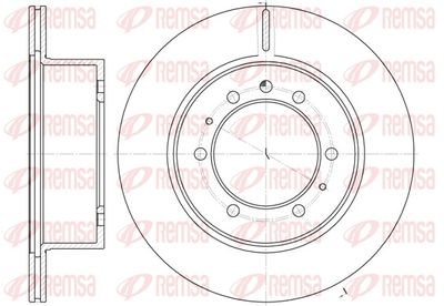 Bremžu diski REMSA 6926.10