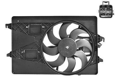 Ventilators, Motora dzesēšanas sistēma VAN WEZEL 1828747