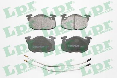Комплект тормозных колодок, дисковый тормоз LPR 05P435