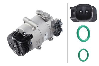 Компрессор, кондиционер HELLA 8FK 366 200-601