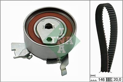 Комплект ремня ГРМ Schaeffler INA 530 0147 10
