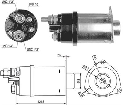 Ievilcējrelejs, Starteris MAGNETI MARELLI 940113050027