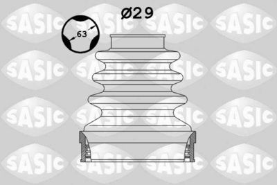 Комплект пыльника, приводной вал SASIC 2873883