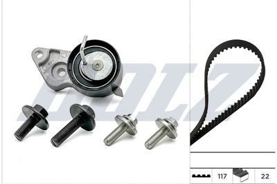 Комплект ремня ГРМ DOLZ SKD127
