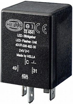Pagrieziena signāla pārtraucējs HELLA 4DM 009 492-001