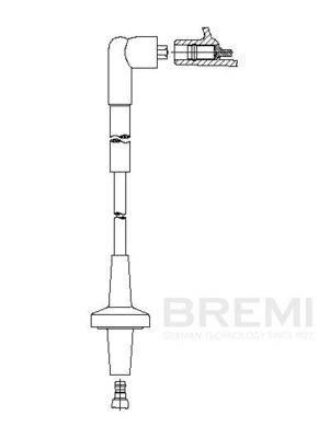 Augstsprieguma vads BREMI 684E40