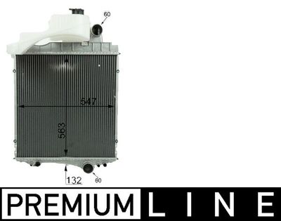 Radiators, Motora dzesēšanas sistēma MAHLE CR 1730 000P