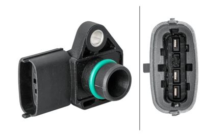 Датчик, давление наддува HELLA 6PP 358 152-021