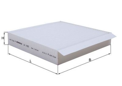 Фильтр, воздух во внутренном пространстве MAHLE LA1925