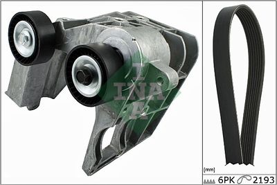 Ķīļrievu siksnu komplekts Schaeffler INA 529 0067 10