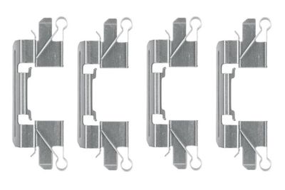 Комплектующие, колодки дискового тормоза BOSCH 1 987 474 477