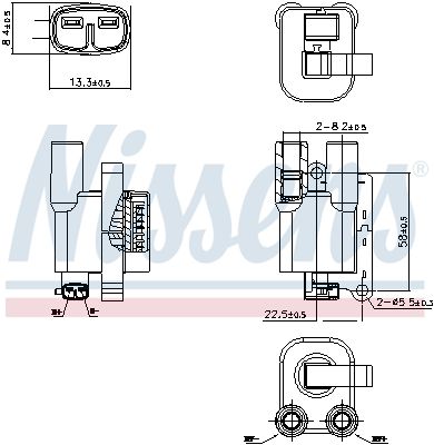 Aizdedzes spole NISSENS 966845