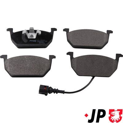 Bremžu uzliku kompl., Disku bremzes JP GROUP 1163614010