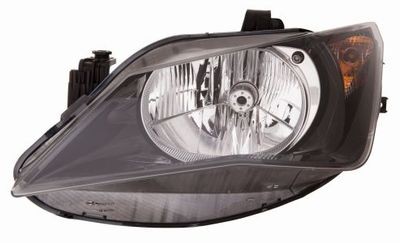 reflektor SE HEAD LAMP.UNIT..SINGLE.ECE.ELEC.BLACK. FIT FOR: ST.IBIZ.. ABAKUS 445-1130L-LDEM2